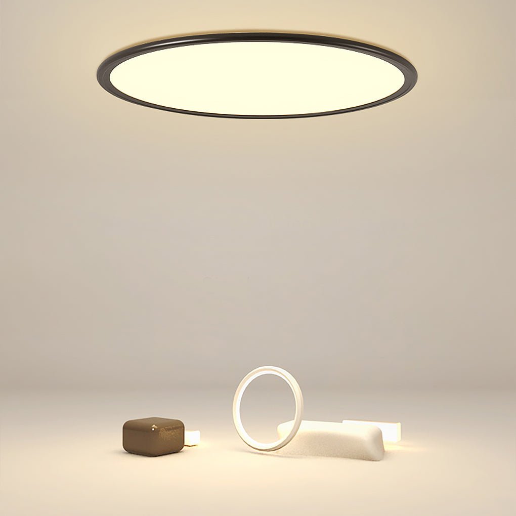 30'' Round LED Ultra-thin Flush Mount Modern Lighting