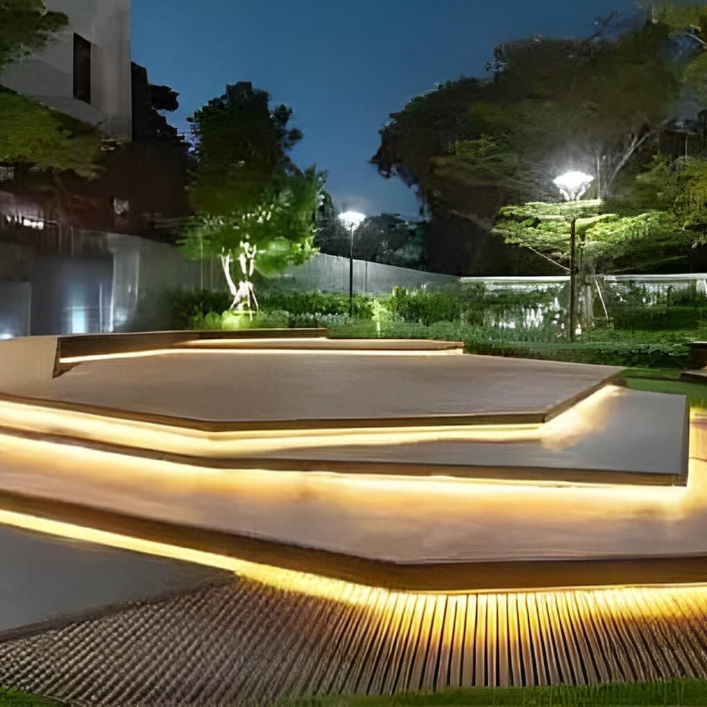 0.78'' Width Modern Flexible LED Strip Lights Waterproof Step Lights