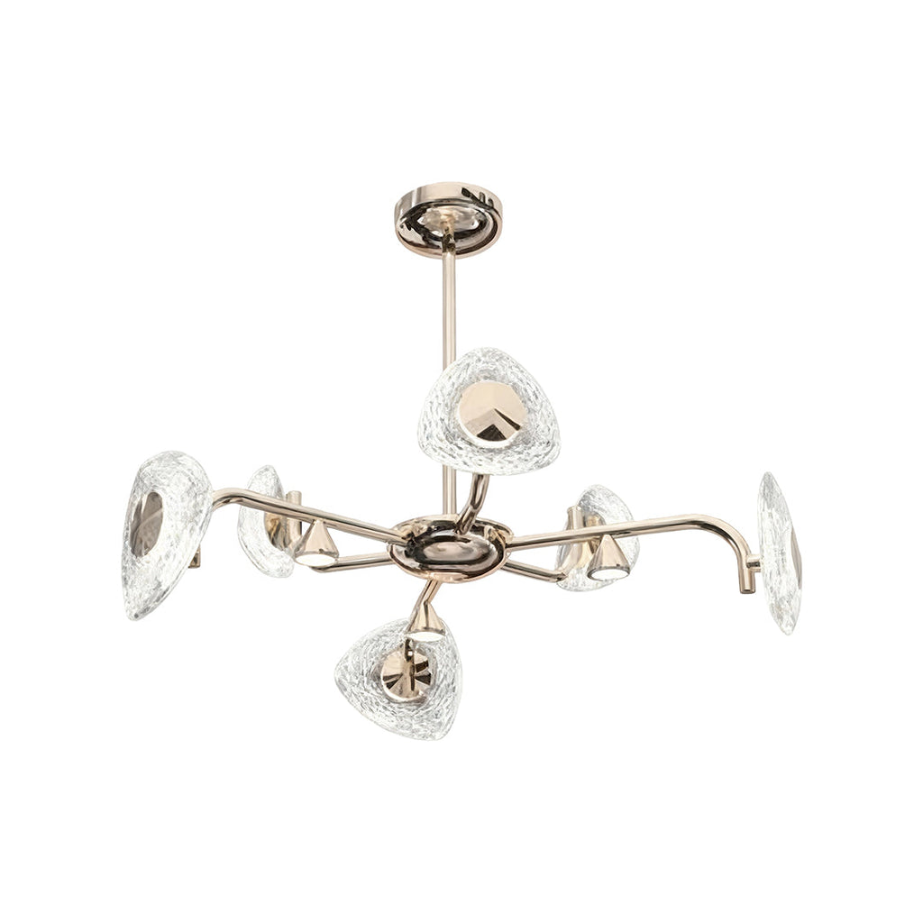 Crystal Vintage Chandelier Creative Eye-Protecting Ceiling Light