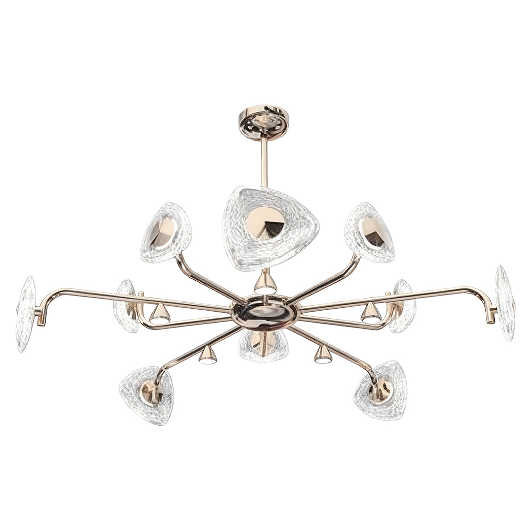 Crystal Vintage Chandelier Creative Eye-Protecting Ceiling Light