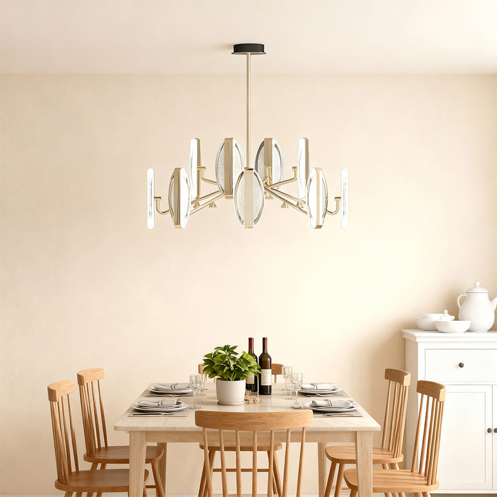 Gold Chandelier Modern Modern Minimalist Acrylic Ceiling Light