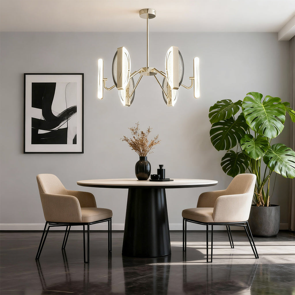 Gold Chandelier Modern Modern Minimalist Acrylic Ceiling Light